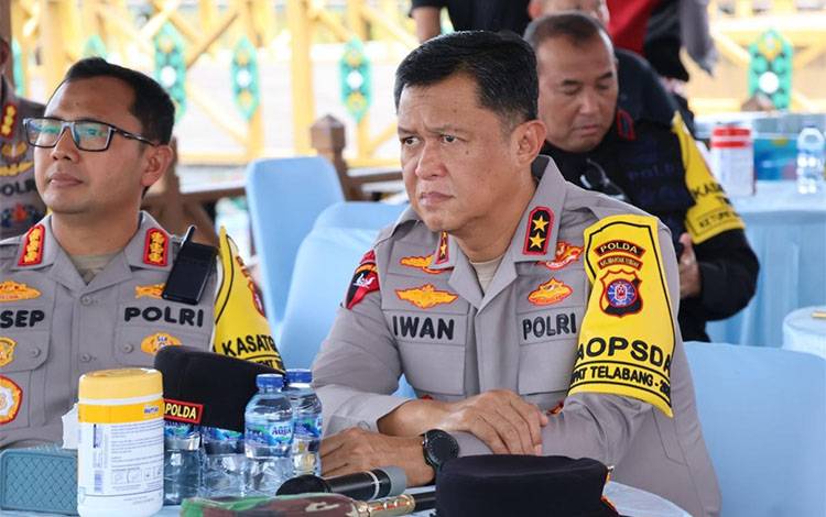 Operasi Ketupat Usai, Kapolda Kalteng Tetap Perpanjang Pos Pengamanan Wilayah Rawan
