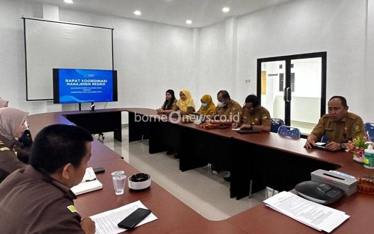 Inspektorat Palangka Raya Koordinasi Manajemen Risiko Bersama Kejari Perkuat Tata Kelola Pemerintahan