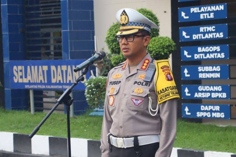 Polda Kalteng Catat Kecelakaan Lalu Lintas Turun 3,3 Persen saat Operasi Ketupat 2026