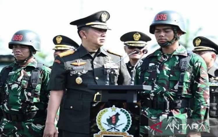 314 Prajurit Siswa Tempuh Pendidikan Tamtama TNI AD di Rindam XXII Tambun Bungai