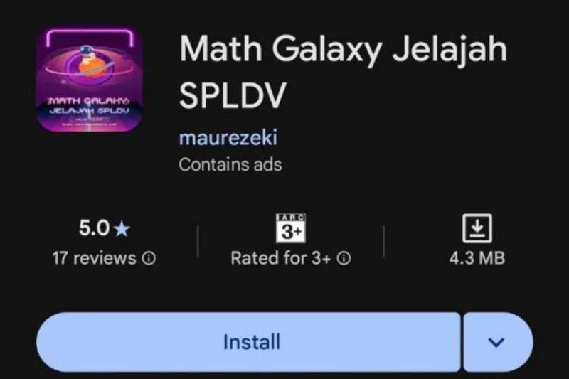 Disdik Palangka Raya Dorong Pemanfaatan Aplikasi Math Galaxy untuk Pembelajaran Digital