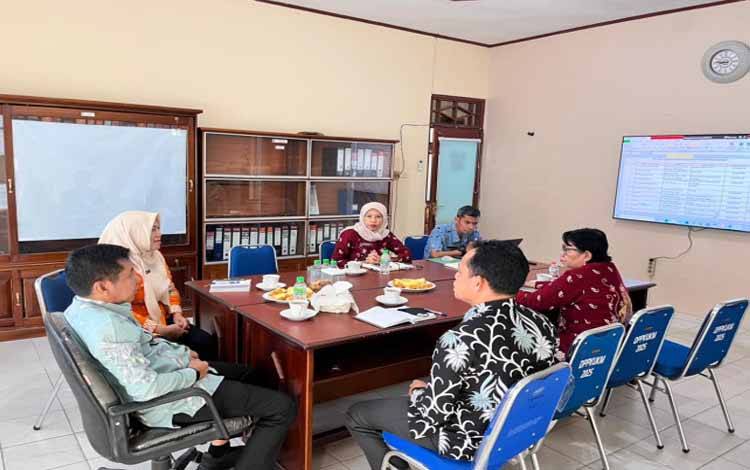 Pemkab Kobar Ikuti Rakor Penyusunan Naskah Kerja Sama Misi Dagang KaltengJatim