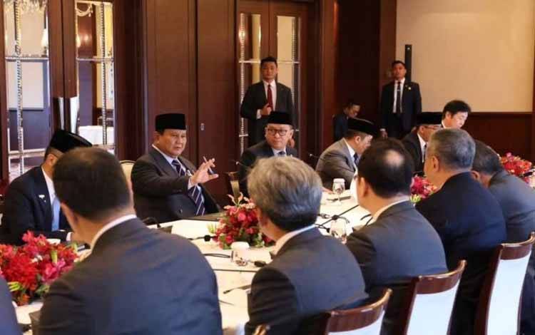 Prabowo Bertemu 13 Bos Perusahaan Besar Jepang untuk Perkuat Investasi