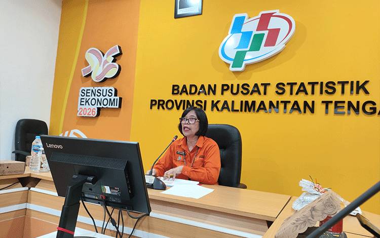 BPS Kalteng Catat Inflasi Tahunan Kalteng di Maret 2026 Capai 3,86 Persen