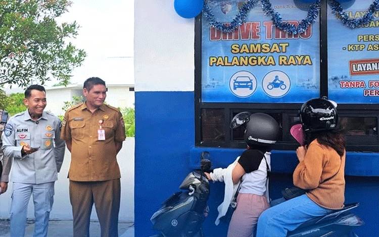 Catat, Ini Mekanisma Layanan Drive Thru Perpanjang Pajak Kendaraan Kalteng