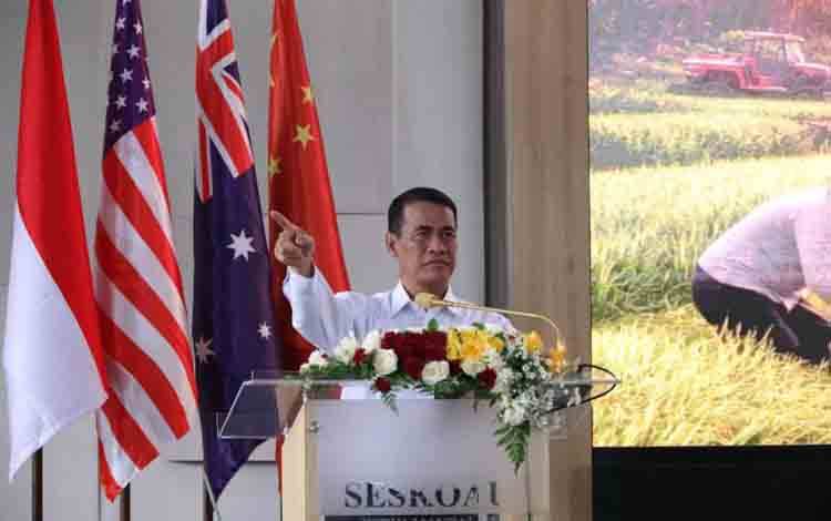 Mentan: Pangan Alat Pertahanan Negara, RI Tak Lagi Bergantung Impor