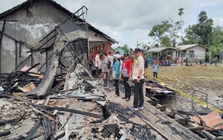 Pasca Kebakaran SDN 1 Lamunti Kapuas, Keberlangsungan Belajar Jadi Fokus Utama