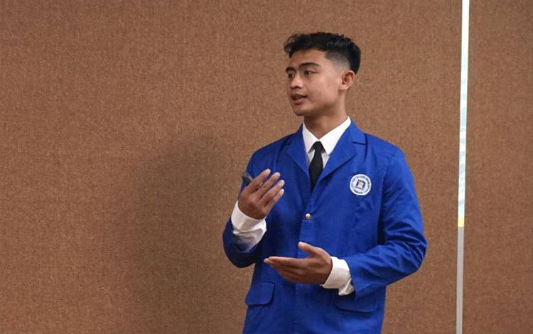 Pratama Arhan saat mengikuti sidang skripsi di Universitas Dian Nuswantoro Semarang, Rabu (1/4/2026). ANTARA/HO-Udinus
