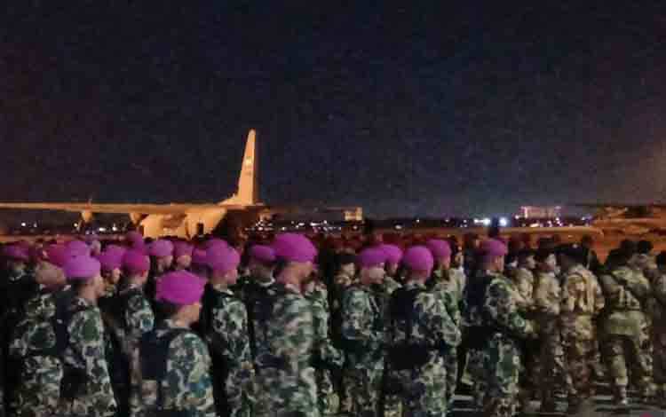 Dua Pesawat AU Disiapkan Hantarkan Jenazah TNI Gugur di Lebanon
