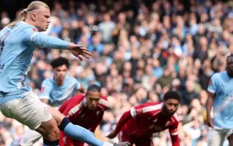 Piala FA: Manchester City ke Semifinal Usai Hancurkan Liverpool 4-0