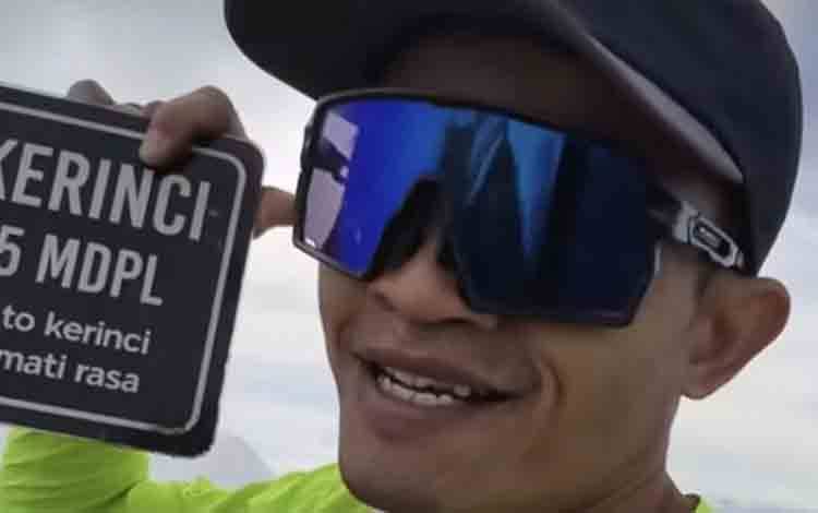 Arief Wismoyono Juarai Lari Lintas Alam Kerinci100 Jambi