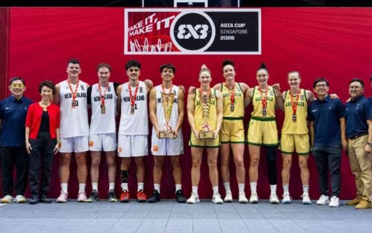 Australia dan Selandia Baru Juara Piala Asia 3x3 2026