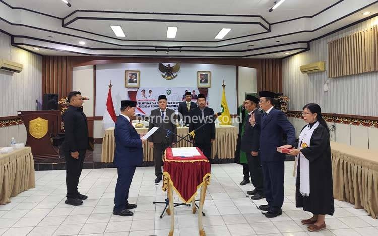 Ramadhansyah Resmi Jabat Kepala Dinas Kebudayaan dan Pariwisata Kotim