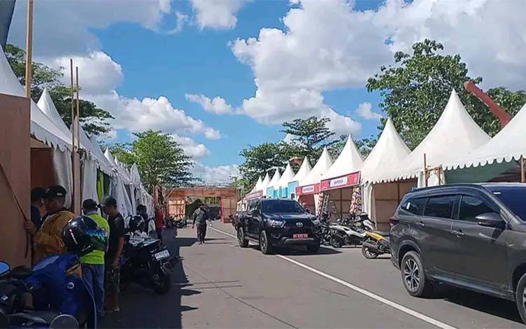 Persiapan Expo Kapuas 2026. (FOTO: Agau)