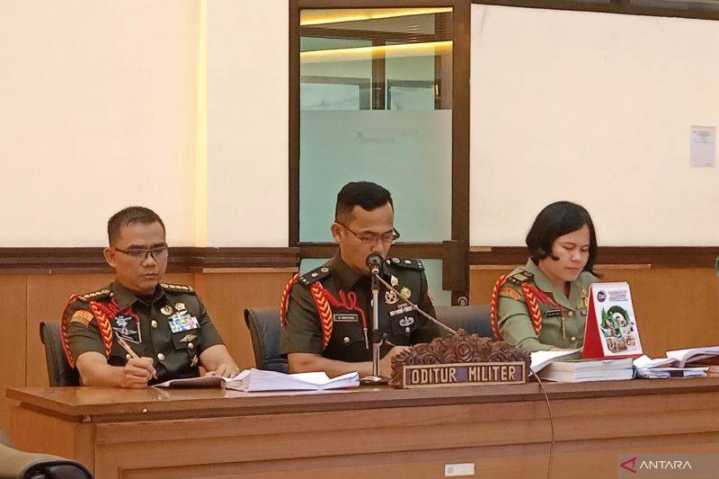Tiga Prajurit TNI Didakwa Pembunuhan Berencana Kasus Kacab Bank di Jakarta