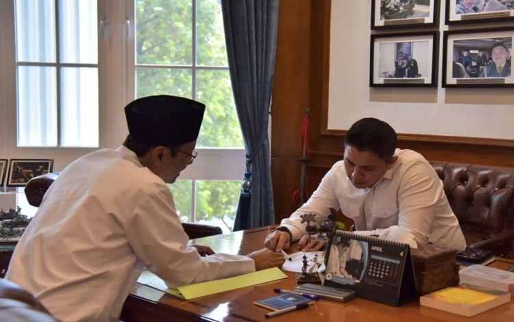 Seskab Teddy dan Mensos Bahas Sekolah Rakyat hingga Akurasi Bansos