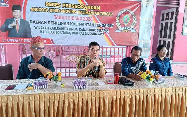 Ampera Reses di Desa Magantis, Terima Berbagai Usulan Infrastruktur dan Pertanian