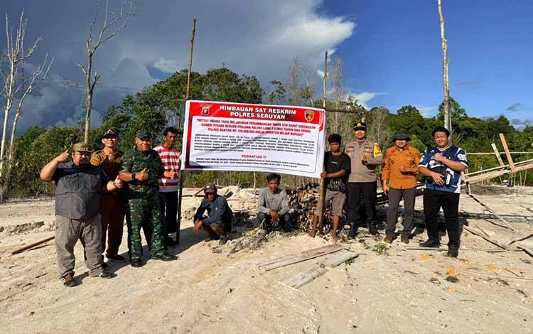 Aduan Warga Soal Tambang Ilegal Ditindaklanjuti Polsek Danau Sembuluh