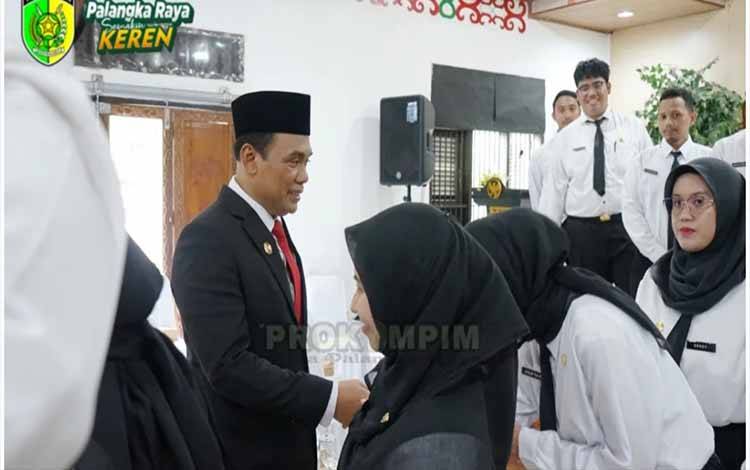 Wakil Wali Kota Palangka Raya Ingatkan Ketertiban Absensi bagi ASN
