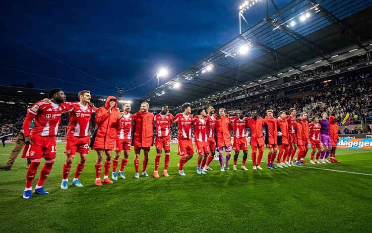 Bayern Muenchen Pesta Gol 5-0, Selangkah Lagi Kunci Gelar Bundesliga