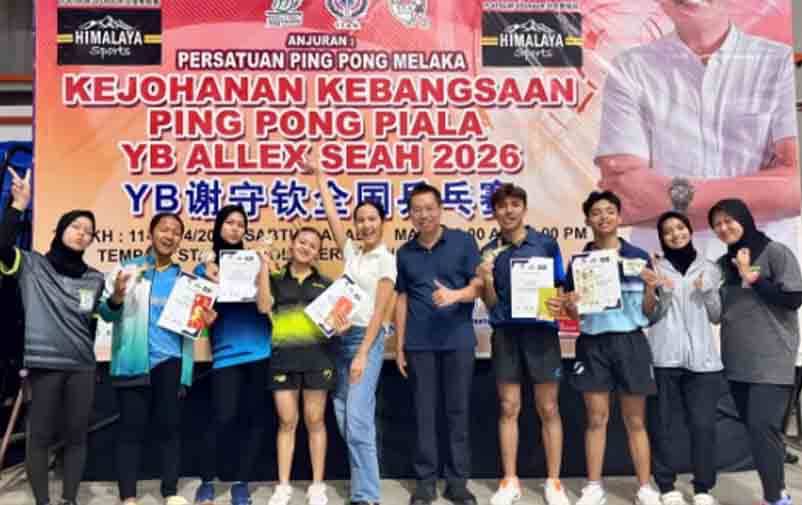 Indonesia Raih Emas di Kejuaraan Tenis Meja Internasional Malaka 2026