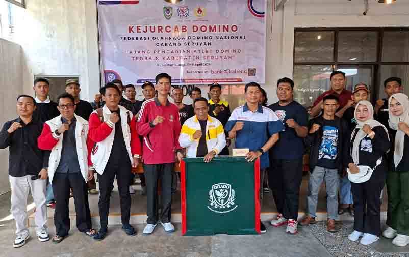 Kejuraan Domino Seruyan Digelar, Wadah Seleksi Atlet Menuju! Provinsi