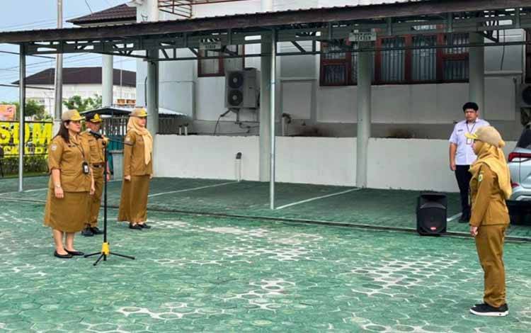 Tekankan Empat Poin Utama, BKPSDM Ajak ASN Palangka Raya Terapkan Semangat BerAKHLAK
