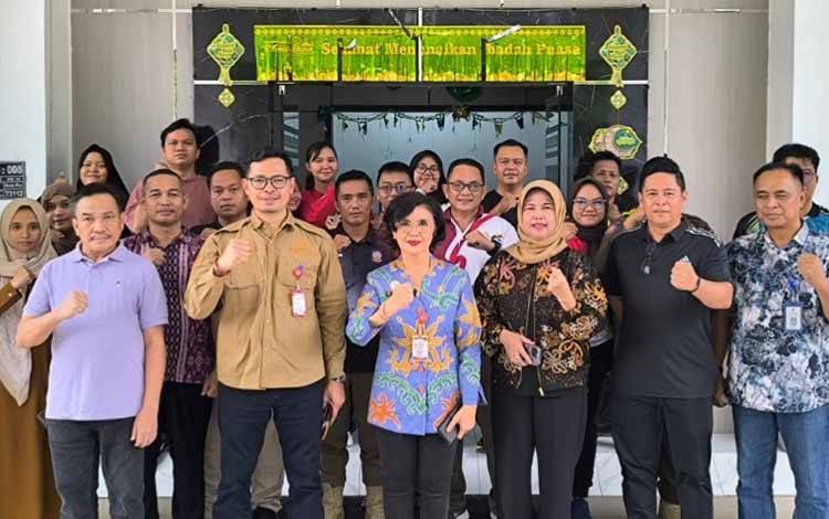 Silaturahmi ke OPD, Pj Sekda Kalteng Tekankan Integritas dan Evaluasi Penerapan WFH-WFO