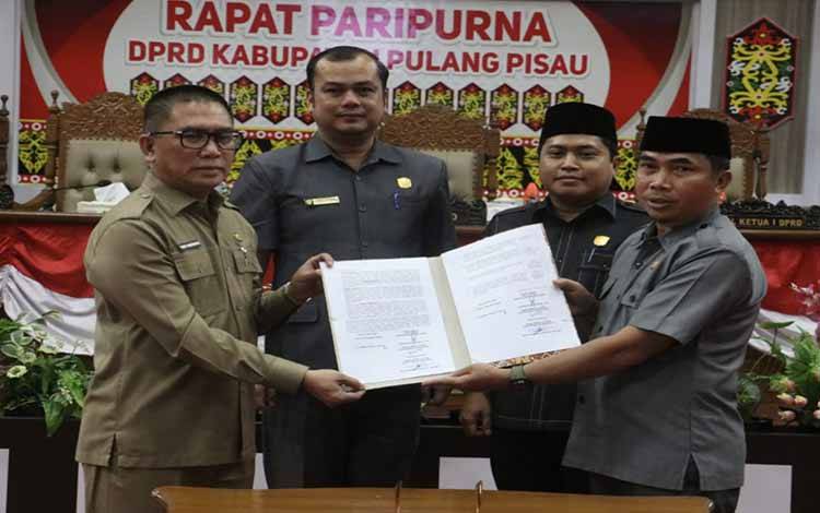 DPRD Pulang Pisau Tetapkan 12 Raperda dalam Perubahan Kedua Propemperda 2026