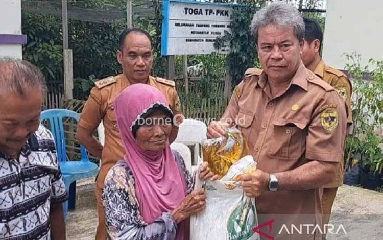 10.591 Warga Gunung Mas Terima Bantuan Pangan, Pemkab Pastikan Tepat Sasaran