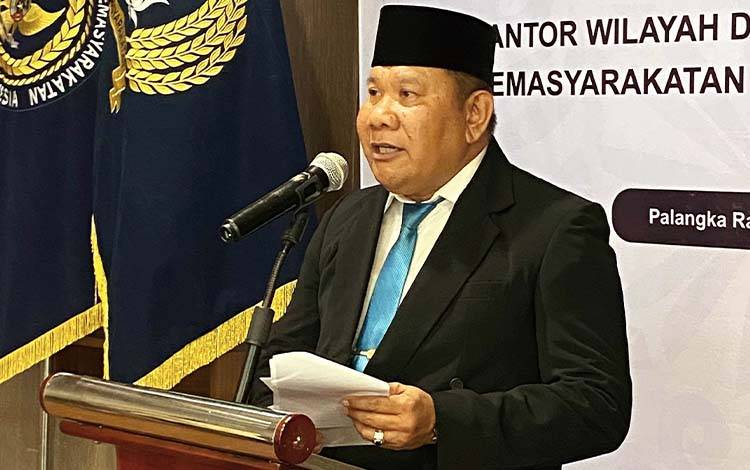Kanwil Ditjenpas Kalteng Lantik 21 Pejabat, Putu Tekankan Integritas Tanpa Kompromi