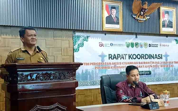 Bupati Barito Utara Dorong Penguatan Sinergi TPAKD untuk Percepat Akses Keuangan Daerah