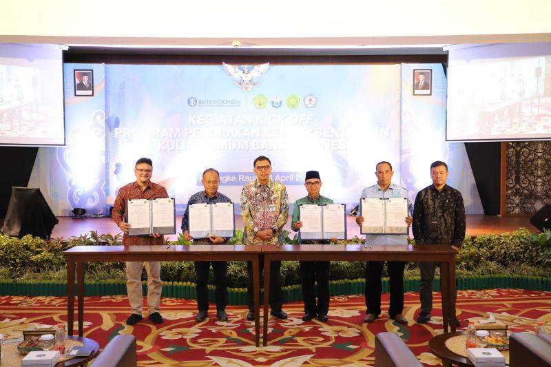 UMPR dan Bank Indonesia Perkuat Pendidikan Kebanksentralan, Siapkan SDM Unggul Kalteng