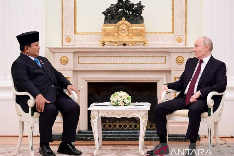 Putin Undang Prabowo Hadiri Forum Ekonomi dan Pameran Industri Rusia 2026
