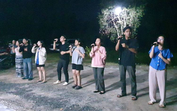 Fokus Persiapan Teknis Tim Vokal Group Pesparawi Kontingen Kalteng Jalani Latihan Intensif