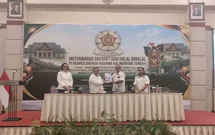 Juni Gultom Terpilih Aklamasi Pimpin Kagama Kalteng 20262031