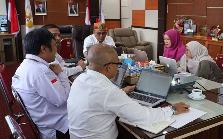 BKKBN Kalteng Rapat Persiapan VEKA Program Hilirisasi Riset Sinergi