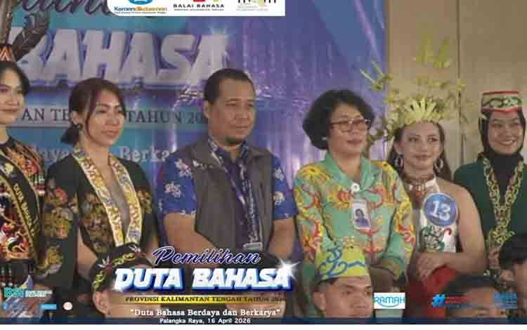 20 Finalis Tampil Maksimal di Ajang Unjuk Bakat Duta Bahasa Kalteng 2026