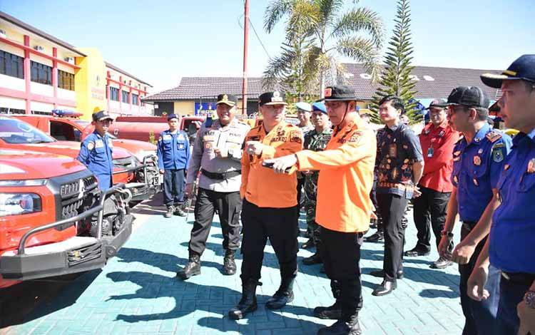 Kapuas Siapkan Personel dan Sarpras Hadapi Potensi Karhutla