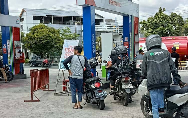 Stok Pertamax di Palangka Raya Aman, Ojol dan Pelaku UMKM Kuliner Bernapas Lega