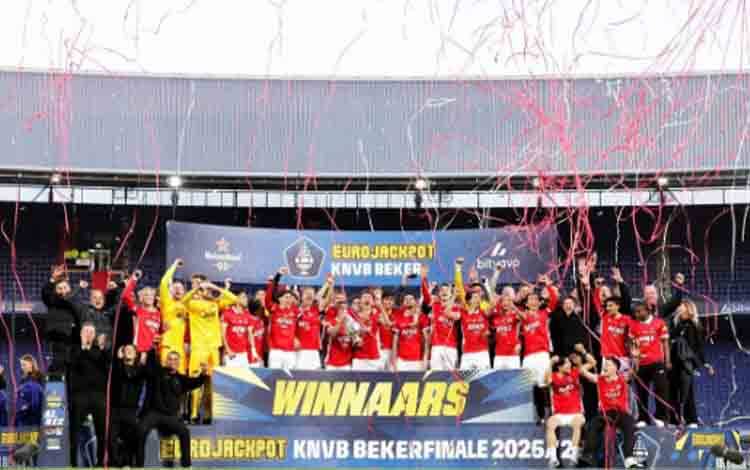 AZ Alkmaar Juara Piala Belanda 2025/26 usai Hancurkan NEC Nijmegen 5-1