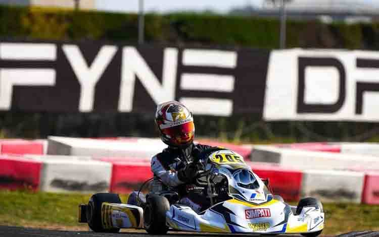 Qarrar Firhand Kian Dekat ke Gelar Juara Umum WSK Euro Series 2026