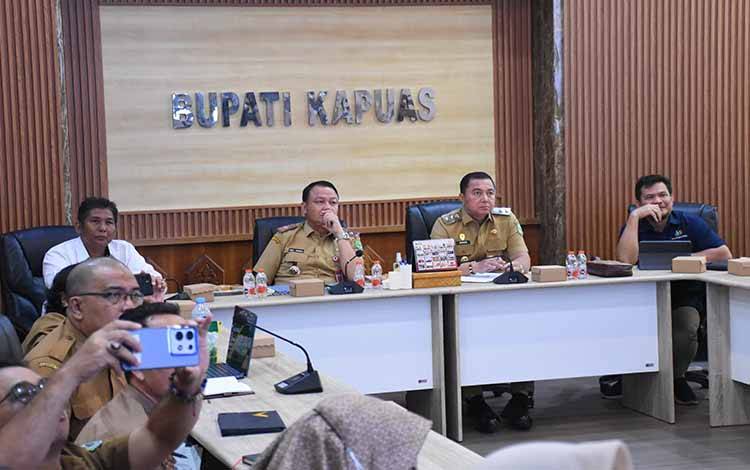 Rakor Inflasi 2026, Pemkab Kapuas Fokus Stabilitas Harga Pangan