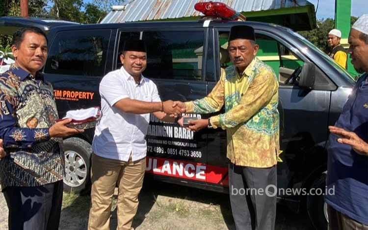 KIM Property Serahkan Ambulans untuk KKB Kobar
