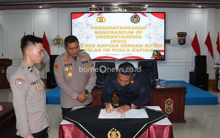 Tekan Residivisme, Polres Kapuas Gandeng Rutan Kuala Kapuas Perkuat Pembinaan