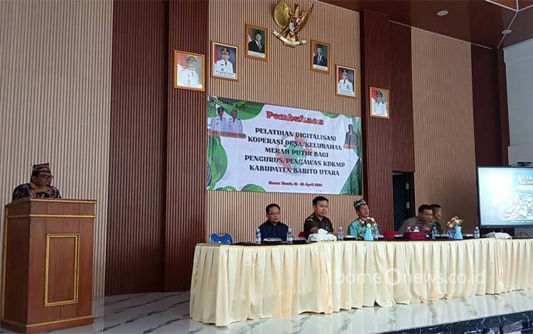 Kepala Disnakertranskop UKM Barito Utara Sebut 96 Koperasi Merah Putih Siap Bertransformasi Digital