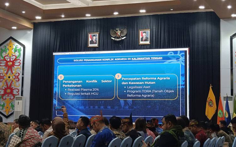 Solusi Penanganan Konflik Agraria di Kalteng Didorong Melalui Penguatan Regulasi dan Reforma Agraria