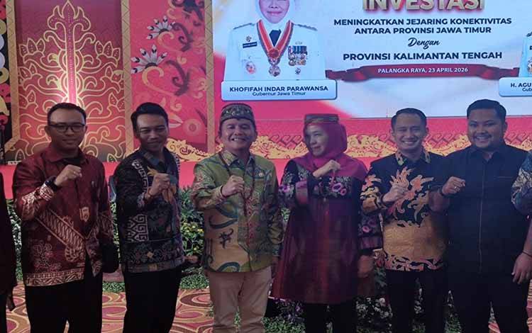 Shrimp Estate hingga B50 Jadi Andalan Kalteng dalam Misi Dagang dengan Jatim