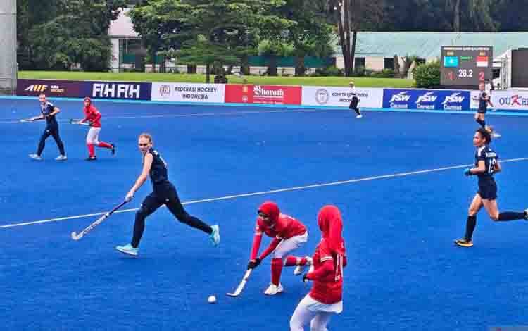 Hoki Putri Indonesia Tekuk Kazakhstan 2-1 di Kualifikasi Asian Games