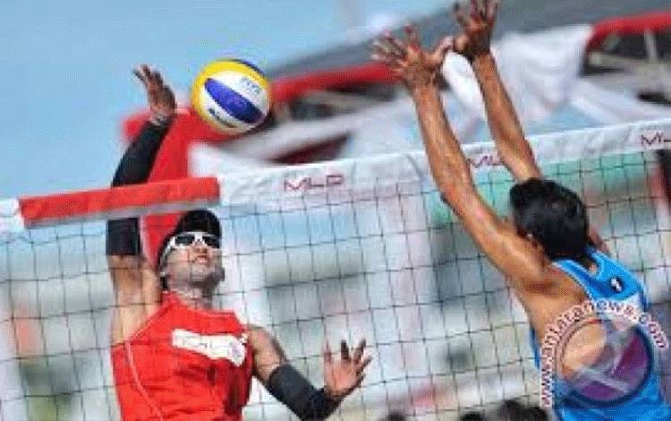 Dua Tim Voli Pantai Indonesia Raih Kemenangan di Asian Beach Games